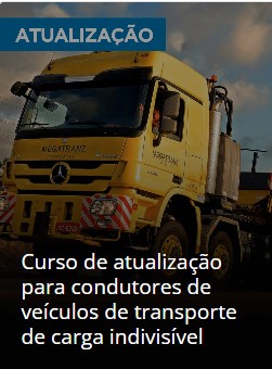 Curso de atualização para condutores de veículos de transporte de carga indivisível