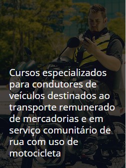 Curso para Motofrete Formação